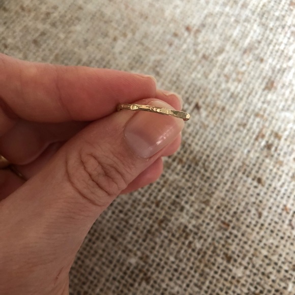 5 gold-filled stacker rings - Bread&Circus & Etsy - Picture 4 of 8